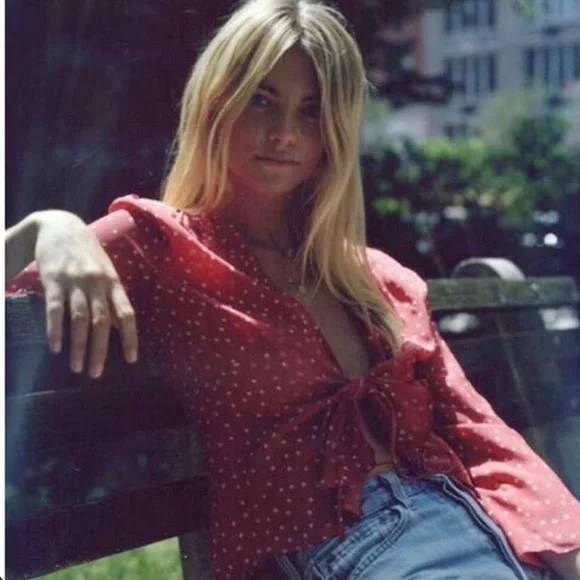 Realisation Par Bianca Star Tie Silk Top - Picture 5 of 16